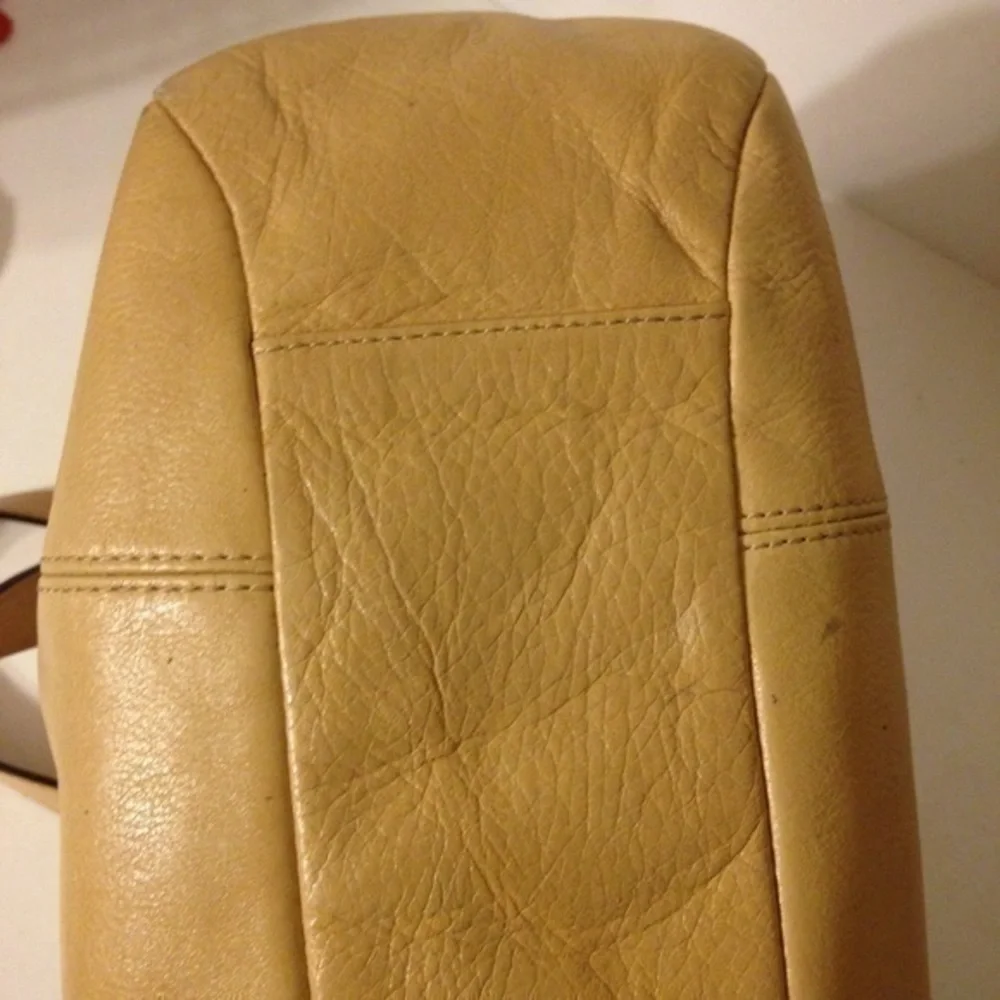 Coach studded leather bag